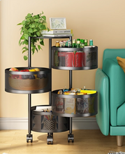Load image into Gallery viewer, Versatile Storage Set on Casters - Multi-layer Baskets Kitchen/Bedroom/Bathroom/Sewing Room/Toys