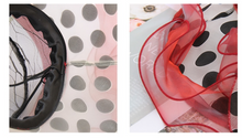 Load image into Gallery viewer, "Arna" Collection - Luxury Hats - Sheer Elegance Flower Organza Hat