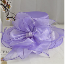 Load image into Gallery viewer, "Arna Collection" Luxury Hats - Stylish Modern Sheer Elegance