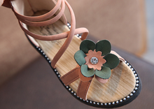 Load image into Gallery viewer, Arna Shoe Collection - Beautiful Girls Roman Sandal Zipper in many Sizes/Colours & Styles