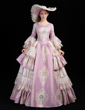 Load image into Gallery viewer, Arna's Royal Gown Collection - Rococo Baroque Marie Antoinette Ball Dresses 18th Century Victorian Gown