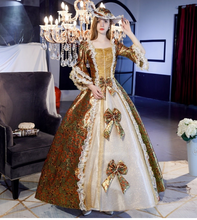 Load image into Gallery viewer, Arna's Royal Gown Collection - Victorian Rococo Baroque Marie Antoinette Ball Dresses 18th Century Gown