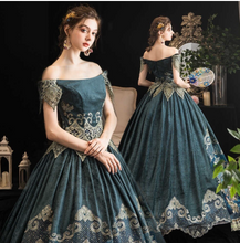 Load image into Gallery viewer, Arna's Royal Gown Collection - Rococo-Style British 18th Century Dress