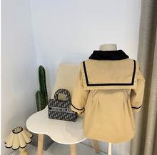 Load image into Gallery viewer, Arna Royal Gown Collection - Girls Overcoat Windproof Double Breasted Trench Coat - Many Sizes