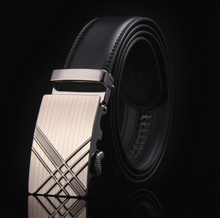 Load image into Gallery viewer, Mens Luxury BELT Automatic Buckle Genuine Leather - Many Styles & Sizes
