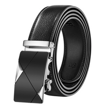 Load image into Gallery viewer, Mens Luxury BELT Automatic Buckle Genuine Leather - Many Styles & Sizes