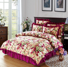 Load image into Gallery viewer, "Arna Lisa" Royal Collection - New Cotton Royal Luxury Bedding - Queen/King - 6 Piece