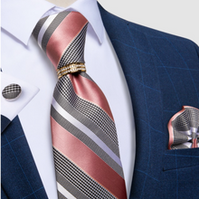 Load image into Gallery viewer, Mens Luxury Silk Tie Boxed Set - Many Styles & Sizes