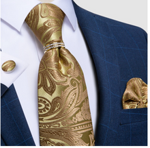 Load image into Gallery viewer, Mens Luxury Silk Tie Boxed Set - Many Styles & Sizes