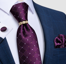 Load image into Gallery viewer, Mens Luxury Silk Tie Boxed Set - Many Styles & Sizes