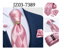Load image into Gallery viewer, Mens Luxury Silk Tie Boxed Set - Many Styles & Sizes