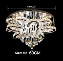 Load image into Gallery viewer, "Arna's Luxury Collection" Chandelier K9 Crystal LED Ceiling Chandelier - 100cm x 185W