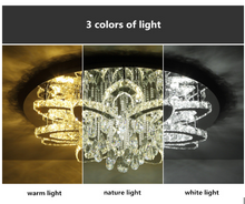 Load image into Gallery viewer, "Arna's Luxury Collection" Chandelier K9 Crystal LED Ceiling Chandelier - 100cm x 185W