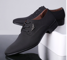 Load image into Gallery viewer, Mens Luxury Brand Classic Canvas Shoes Men Formal Shoes - Many Colours