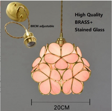 Load image into Gallery viewer, Arna Royal Collection - Pendant Lights Bedroom Led Full Brass Copper Nordic Lamp Hanging