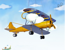 Load image into Gallery viewer, Arna Royal Collection - Children's Aeroplane E27 Lights LED Chandeliers x3 Designs