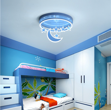 Load image into Gallery viewer, Arna Royal Collection - Children's Star Moon Hanging Lights LED Chandeliers