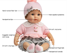 Load image into Gallery viewer, Arna Lisa Collection - Baby Alex - 43cm Silicone Vinyl Newborn Doll