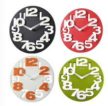 Load image into Gallery viewer, Luxury "Arna Royal Clock Collection" Art Deco 3D Wall Clock - Many Colours