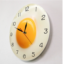 Load image into Gallery viewer, Deluxe "Arna Royal Clock Collection" Fried Egg Kitchen Wall Clock