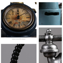 Load image into Gallery viewer, Deluxe "Arna Royal Clock Collection" Luxury European Retro Telephone Clock - Many Colours