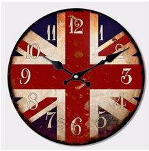 Load image into Gallery viewer, Deluxe "Arna Royal Clock Collection" Rustic Retro Wall Clock