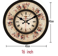Load image into Gallery viewer, Deluxe "Arna Royal Clock Collection" Handcrafted Retro Wooden Wall Clock