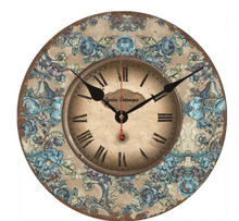Load image into Gallery viewer, Deluxe "Arna Royal Clock Collection" Handcrafted Retro Wooden Wall Clock