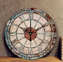 Load image into Gallery viewer, Deluxe "Arna Royal Clock Collection" Handcrafted Retro Wall Clock