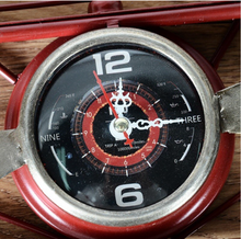 Load image into Gallery viewer, Deluxe "Arna Royal Clock Collection" Unique Handcrafted Retro Aircraft Wall Clock