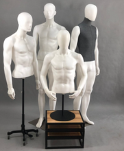 Load image into Gallery viewer, "Arna Royal Gown Collection" Luxury Male ABS Platform Mannequin Cosmetology Window Display Model