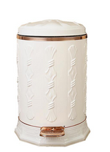 Load image into Gallery viewer, "Arna Royal Vintage Collection" Luxury Pedal Golden Range 6L Trash Rubbish Bin