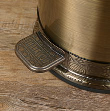 Load image into Gallery viewer, "Arna Royal Vintage Collection" Luxury Pedal Golden Range 10L Trash Rubbish Bin