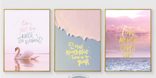 Load image into Gallery viewer, Arna's Luxury Painting Collection - Nordic Pink Flower Graphics Painting