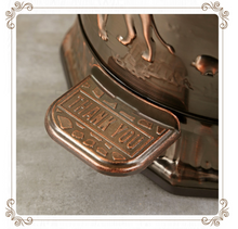 Load image into Gallery viewer, "Arna Royal Vintage Collection" Luxury Pedal Golden Range 6L Trash Rubbish Bin