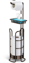 Load image into Gallery viewer, Luxury Toilet Paper & Tissue Holder Metal