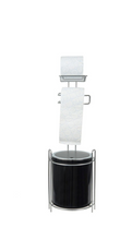 Load image into Gallery viewer, Luxury Toilet Paper Holder & Trash/Rubbish Tin/Bin Combo