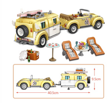 Load image into Gallery viewer, Architecture Series Building Blocks - VW Voltswagon & Camper