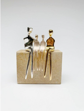 Load image into Gallery viewer, Arna's Luxury Painting Collection - Abstract Metal Figure Statue Modern Man Sculpture