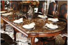 Load image into Gallery viewer, "Arna Royal Victorian Collection" Luxury Plus Furniture - Exquisite Rectangular Dining Table 3M Marble & Chairs