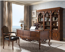 Load image into Gallery viewer, "Arna Royal Victorian Collection" Luxury Plus Furniture - Exquisite Antique Bookcase Wall Unit