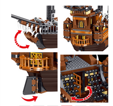 Load image into Gallery viewer, Architecture Series Building Blocks - Ship Pirate Model - The Eternity Pirates Ships Boat