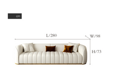 Load image into Gallery viewer, "Arna Royal LUXURY Collection" Luxury Plus Furniture - Sleek & Stylish Modern Couch
