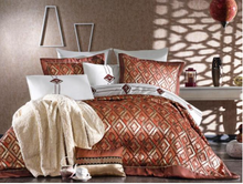 Load image into Gallery viewer, "Arna Lisa" Royal Collection Bedding Set - 11 Piece Cappuccino