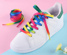Load image into Gallery viewer, Colourful Rainbow Shoe Laces - Many Colours/Sizes - NEW ARRIVAL