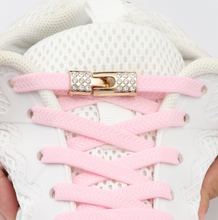Load image into Gallery viewer, Elastic Diamond Cross Locks Shoe Laces - Many Colours/Sizes - NEW ARRIVAL