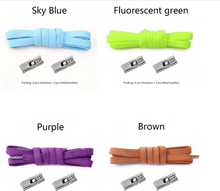 Load image into Gallery viewer, Elastic Diamond Cross Locks Shoe Laces - Many Colours/Sizes - NEW ARRIVAL
