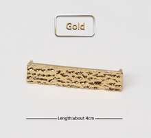 Load image into Gallery viewer, Gold & Silver Metal Buckle Charms for Shoe Laces - NEW ARRIVAL
