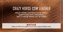 Load image into Gallery viewer, "Legend Collection" - New Men's Genuine Leather Wallet Horse/Cowhide FREE ENGRAVING PERSONALISE