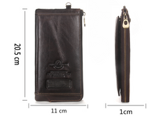 Load image into Gallery viewer, "Legend Collection" - New Men's Genuine Leather Wallet Horse/Cowhide FREE ENGRAVING PERSONALISE